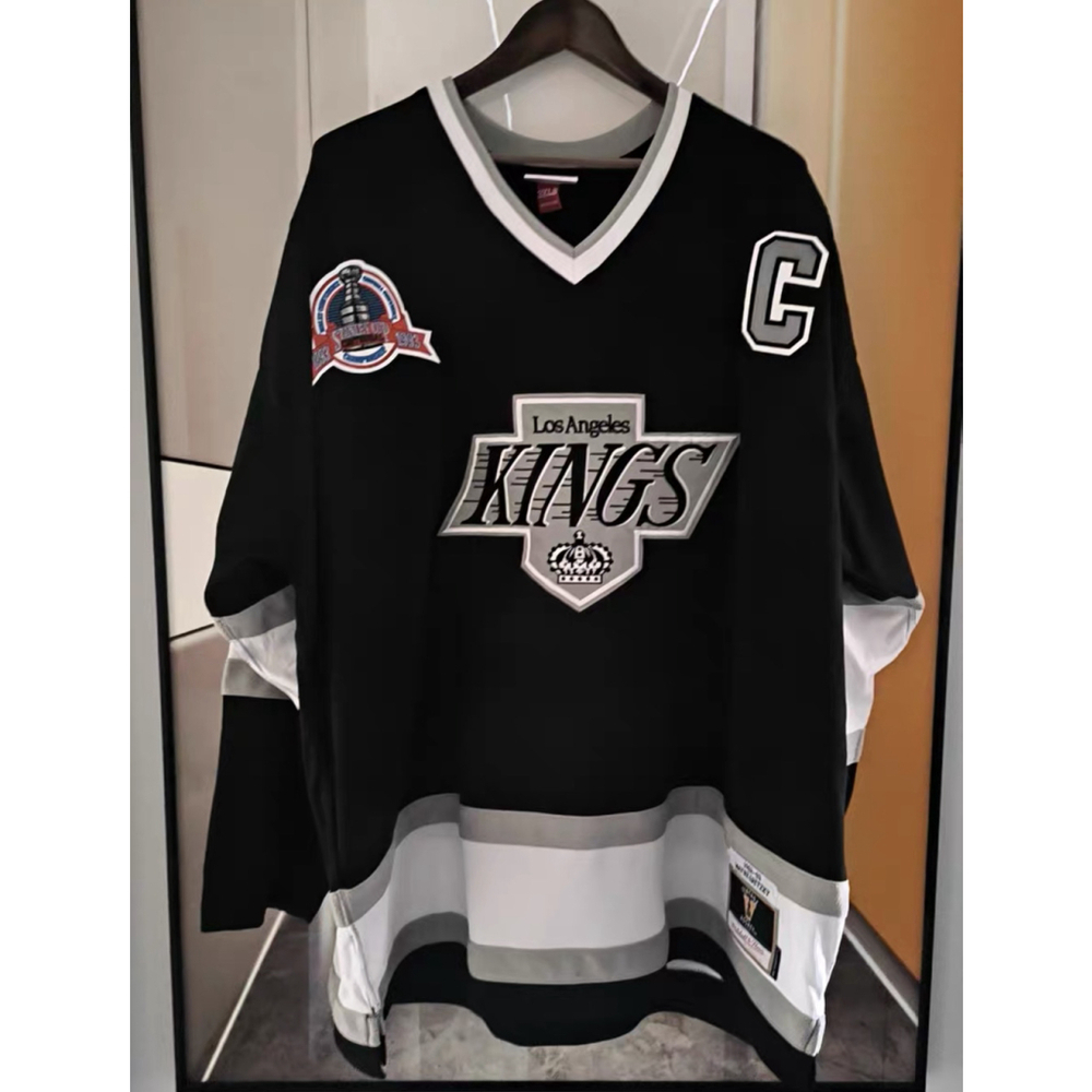Men's Mitchell & Ness Los Angeles Kings Gretzky Jersey, Size 2XLB